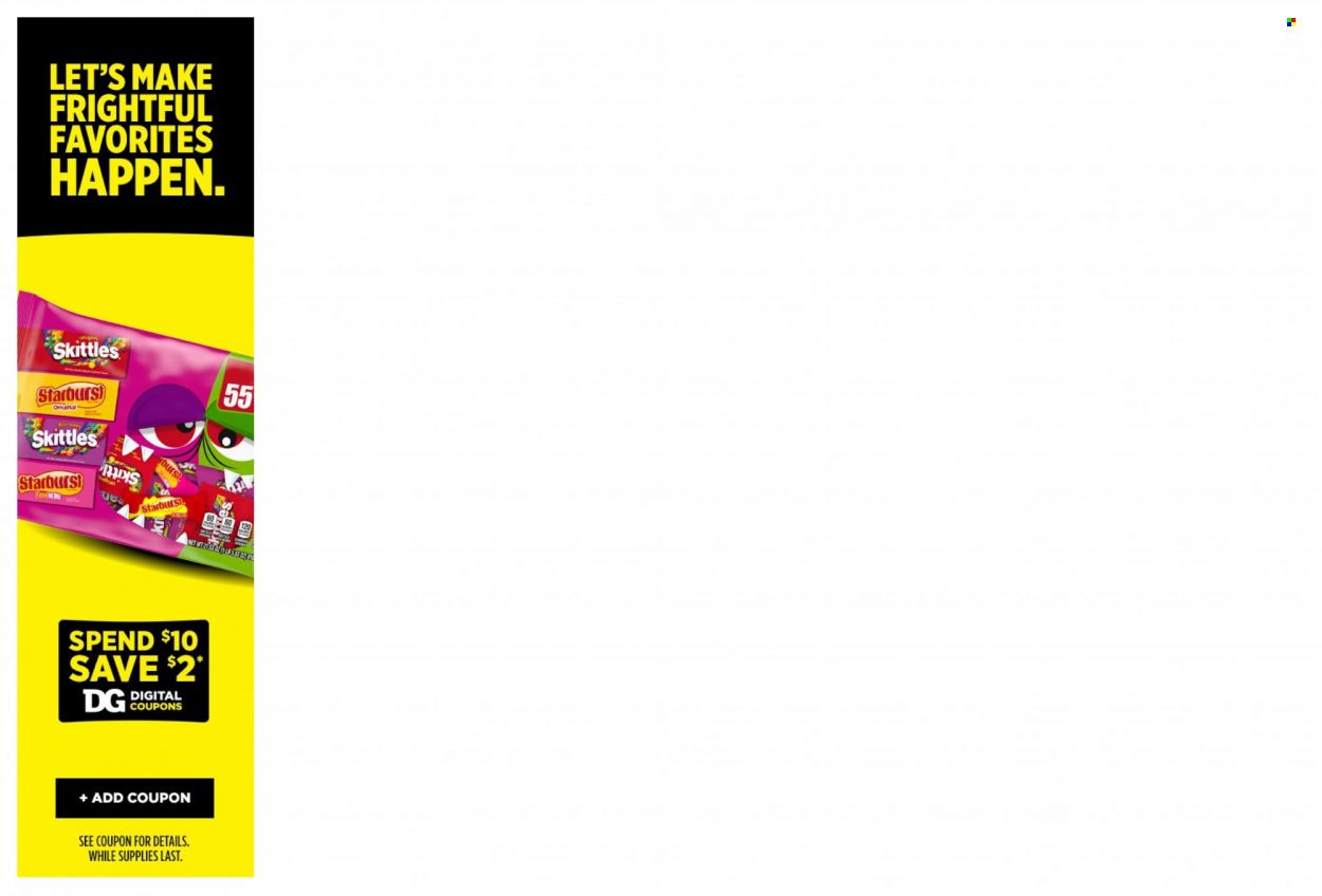 Dollar General (GA, LA, MI, MN, NM, OH, OK) Weekly Ad Flyer October 4 to October 11