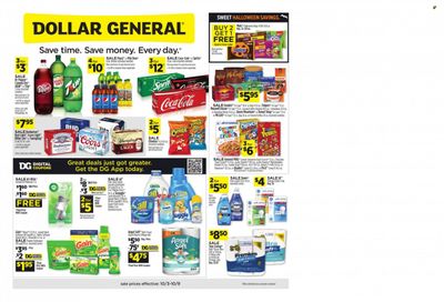 Dollar General (NC) Weekly Ad Flyer October 4 to October 11