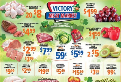 Victory Meat Market Flyer March 17 to 21