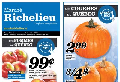 Marche Richelieu Flyer October 7 to 13