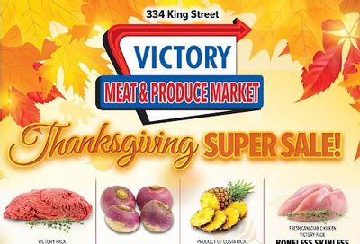 Victory Meat Market Flyer October 5 to 9