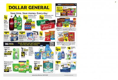 Dollar General (FL) Weekly Ad Flyer October 6 to October 13