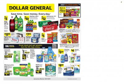 Dollar General (AL) Weekly Ad Flyer October 6 to October 13