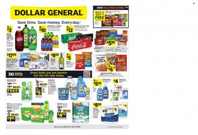 Dollar General (CA, NV) Weekly Ad Flyer October 6 to October 13