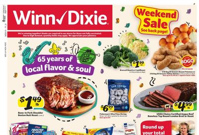 Winn Dixie (AL, FL, GA, LA) Weekly Ad Flyer October 6 to October 13