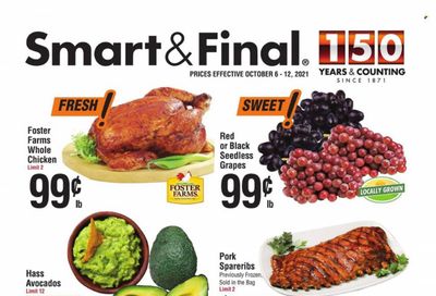 Smart & Final (AZ, CA) Weekly Ad Flyer October 6 to October 13