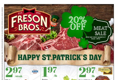 Freson Bros. Flyer March 13 to 19