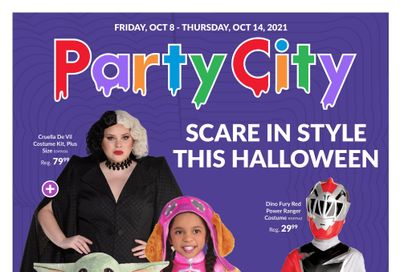 Party City Flyer October 8 to 14