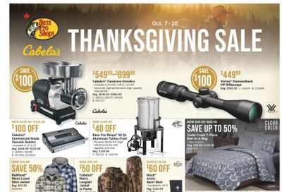 Bass Pro Shops Flyer October 7 to 20