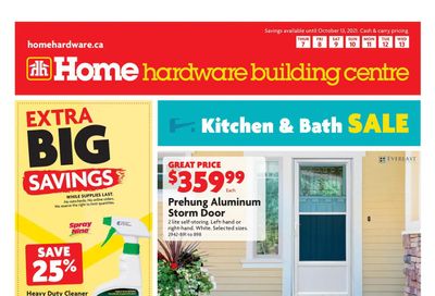 Home Hardware Building Centre (ON) Flyer October 7 to 13