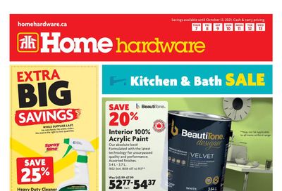 Home Hardware (Atlantic) Flyer October 7 to 13