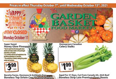 The Garden Basket Flyer October 7 to 13