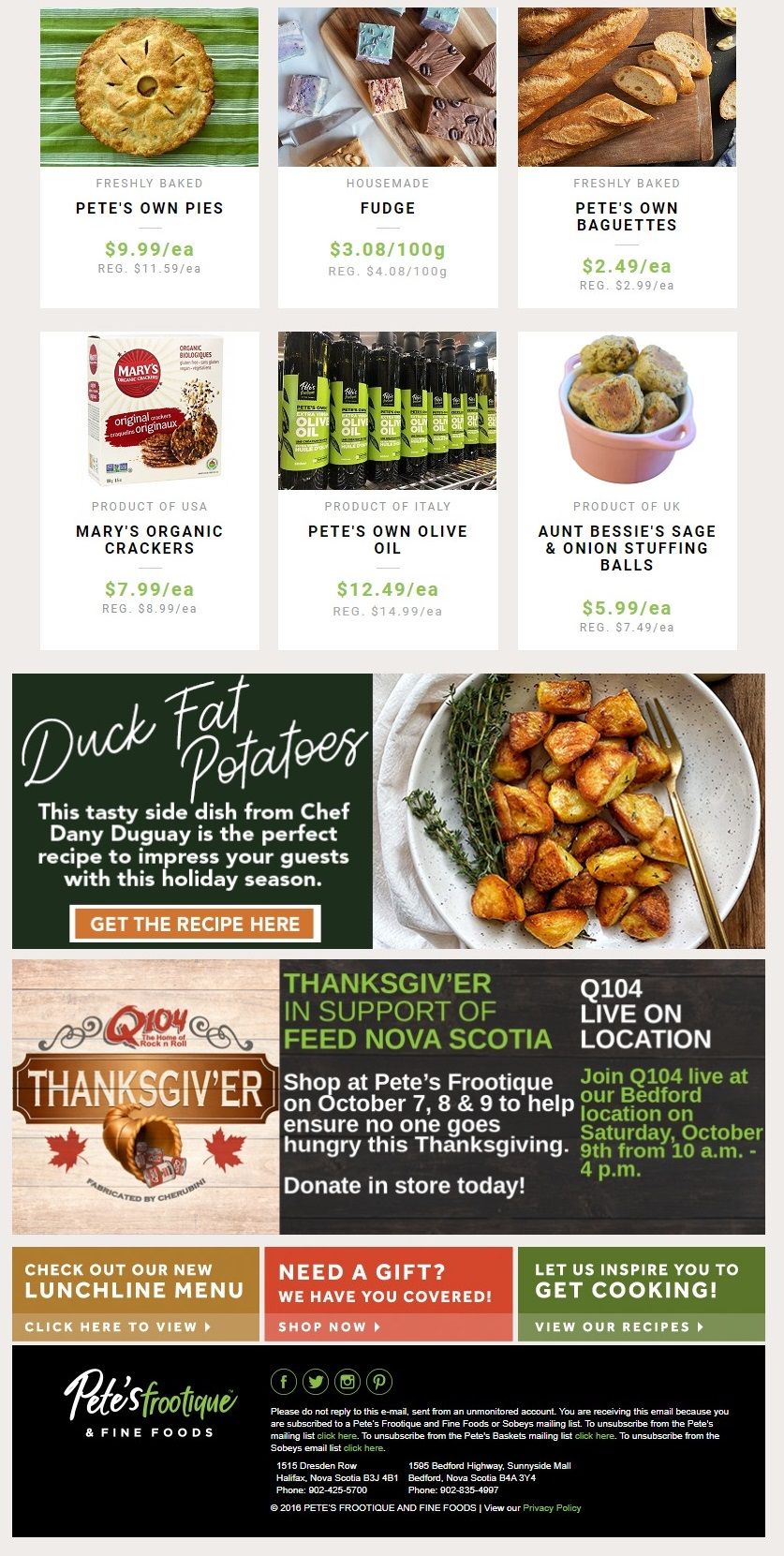 Pete's Fine Foods Flyer October 7 to 13