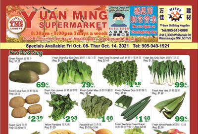 Yuan Ming Supermarket Flyer October 8 to 14