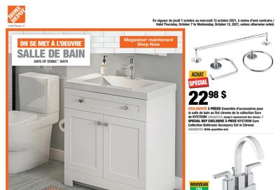 Home Depot (QC) Flyer October 7 to 13