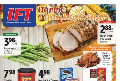 IFT Independent Food Town Flyer October 8 to 14