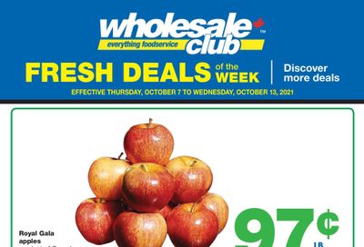 Wholesale Club (West) Fresh Deals of the Week Flyer October 7 to 13