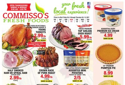 Commisso's Fresh Foods Flyer October 8 to 14