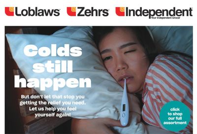 Independent Grocer (ON) Colds Still Happen Flyer September 23 to October 13