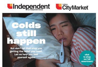 Independent Grocer (West) Colds Still Happen Flyer September 23 to October 13