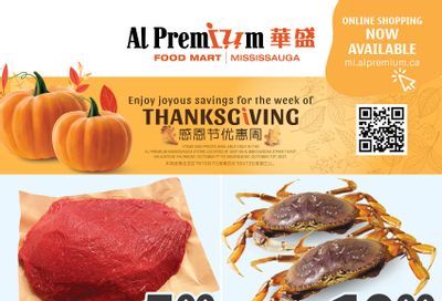 Al Premium Food Mart (Mississauga) Flyer October 7 to 13