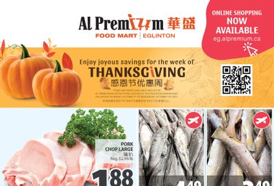 Al Premium Food Mart (Eglinton Ave.) Flyer October 7 to 13