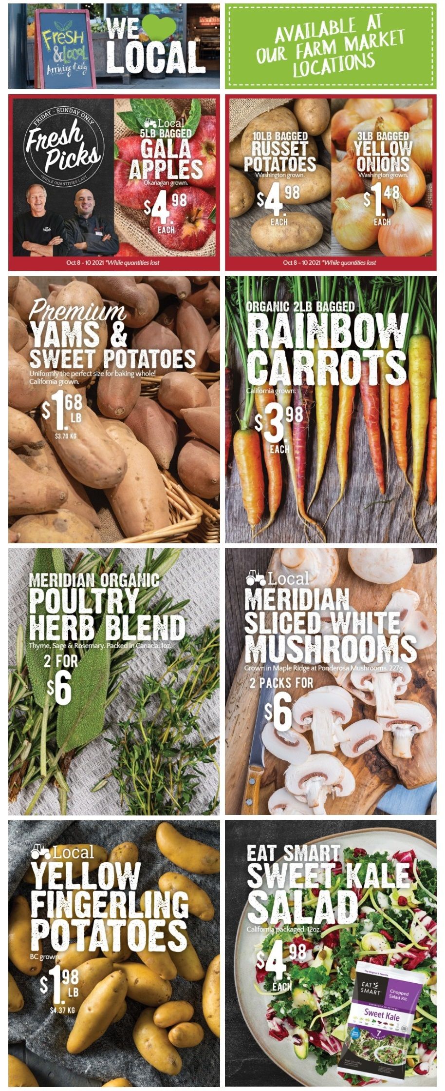 Meridian Farm Market Flyer October 7 to 13