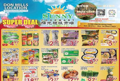 Sunny Foodmart (Don Mills) Flyer October 8 to 14