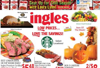Ingles (GA, NC, SC, TN) Weekly Ad Flyer October 7 to October 14