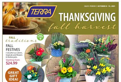 Terra Greenhouses Flyer October 8 to 14