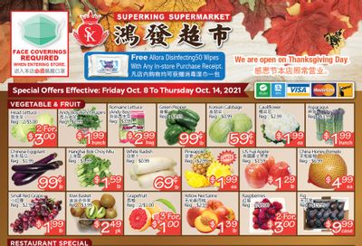 Superking Supermarket (North York) Flyer October 8 to 14