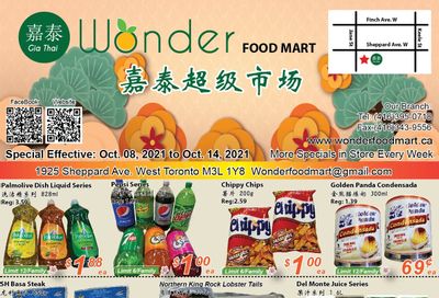 Wonder Food Mart Flyer October 8 to 14