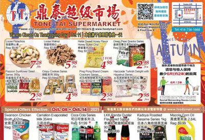 Tone Tai Supermarket Flyer October 8 to 14