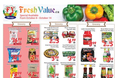 Fresh Value Flyer October 8 to 14