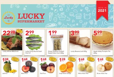 Lucky Supermarket (Surrey) Flyer October 8 to 14