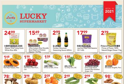 Lucky Supermarket (Calgary) Flyer October 8 to 14