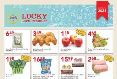 Lucky Supermarket (Edmonton) Flyer October 8 to 14