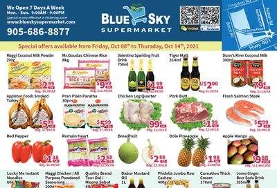 Blue Sky Supermarket (Pickering) Flyer October 8 to 14