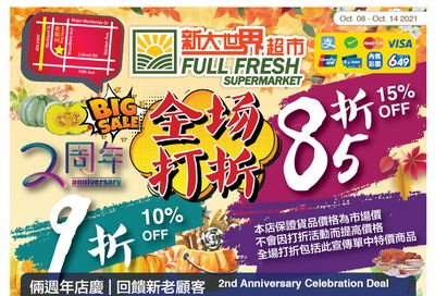 Full Fresh Supermarket Flyer October 8 to 14