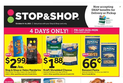 Stop & Shop (NY) Weekly Ad Flyer October 9 to October 16