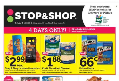 Stop & Shop (RI) Weekly Ad Flyer October 9 to October 16