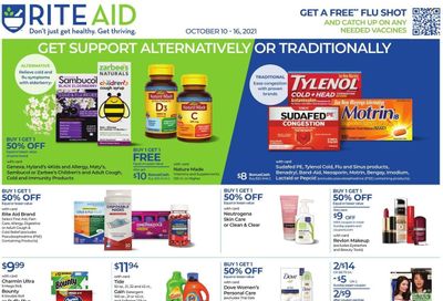 RITE AID Weekly Ad Flyer October 9 to October 16