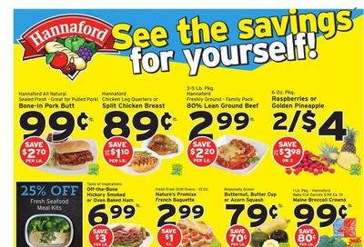 Hannaford (ME) Weekly Ad Flyer October 10 to October 17