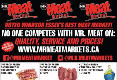 M.R. Meat Market Flyer October 9 to 16