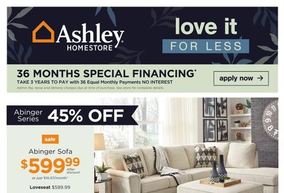 Ashley HomeStore (ON) Flyer October 12 to 21