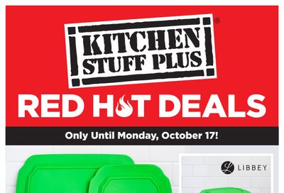 Kitchen Stuff Plus Red Hot Deals Flyer October 12 to 17