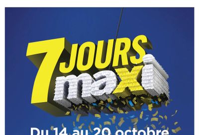 Maxi & Cie Flyer October 14 to 20