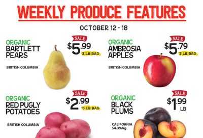 Pomme Natural Market Flyer October 12 to 18