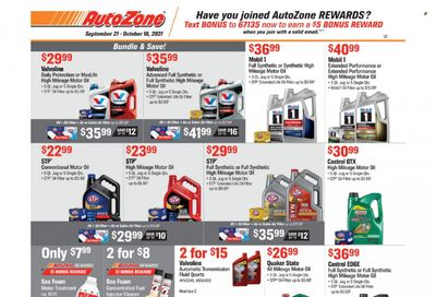 Autozone Weekly Ad Flyer October 13 to October 20
