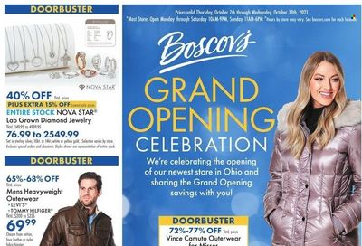 Boscov's (CT, DE, MD, NJ, NY, PA) Weekly Ad Flyer October 13 to October 20